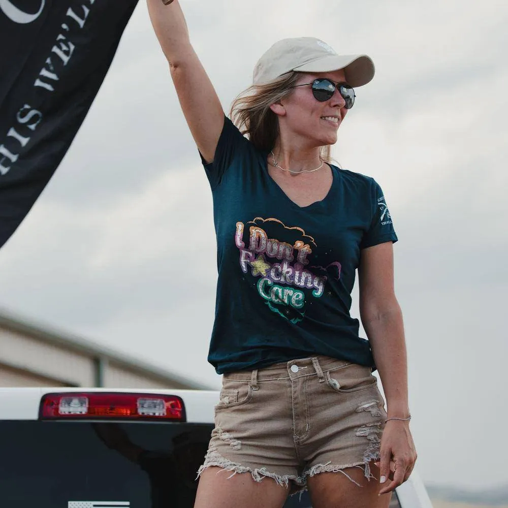 Damen V-Ausschnitt Shirt 