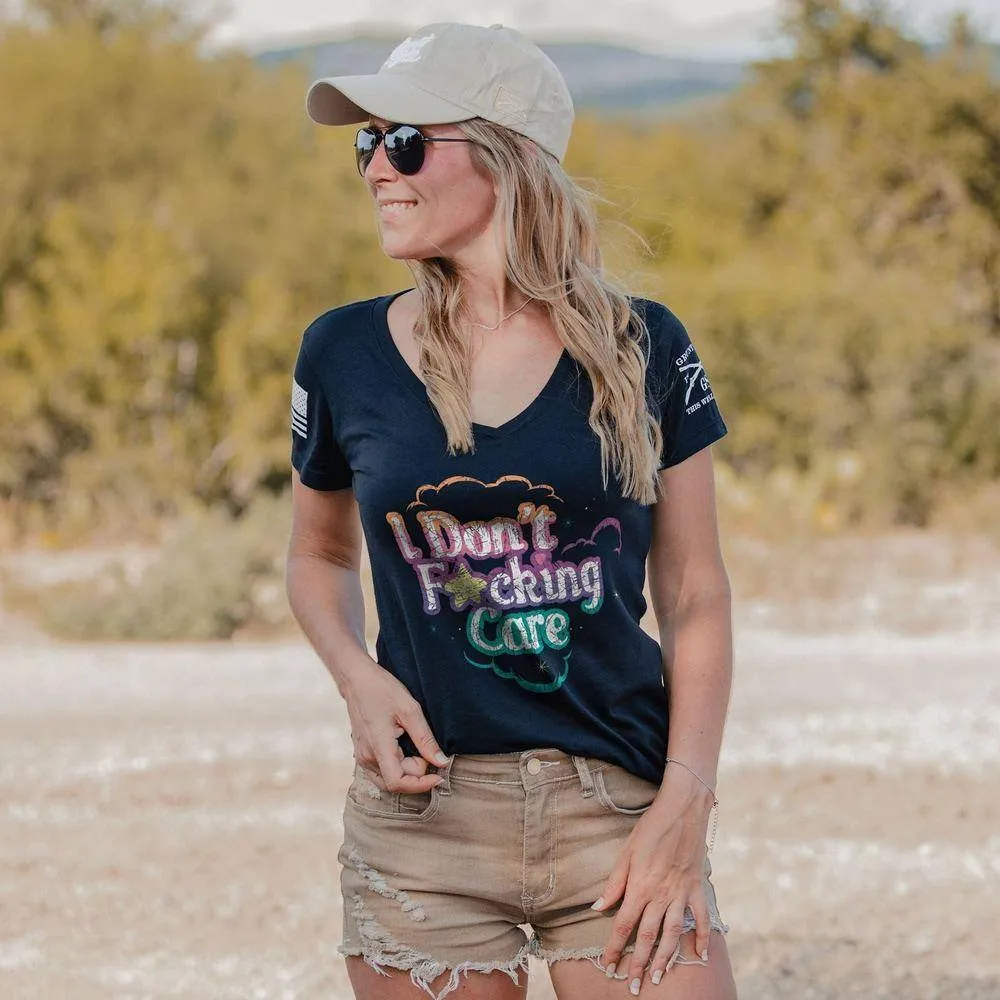 Damen V-Ausschnitt Shirt 