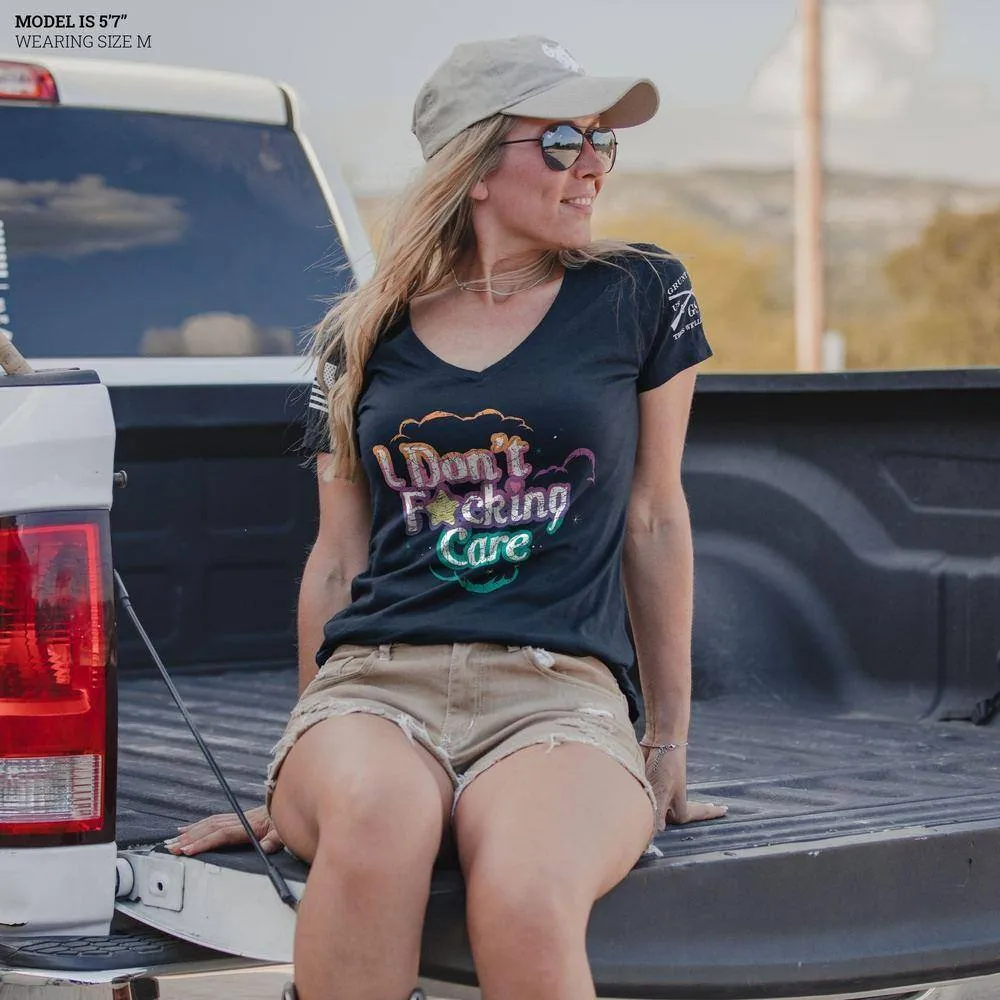 Damen V-Ausschnitt Shirt 
