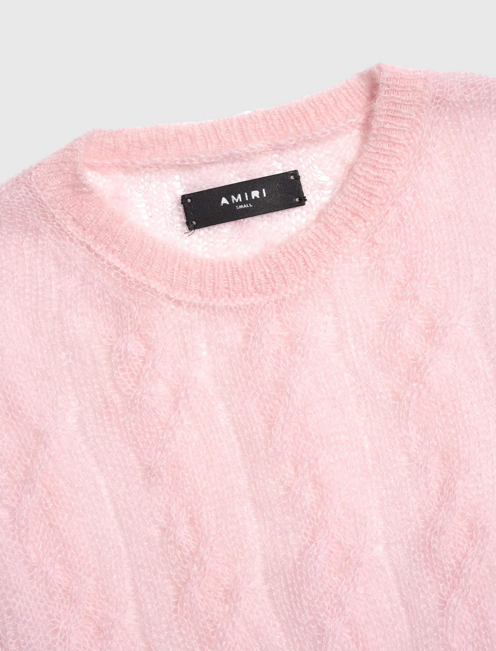 DAMEN OPEN CABLE PULLOVER