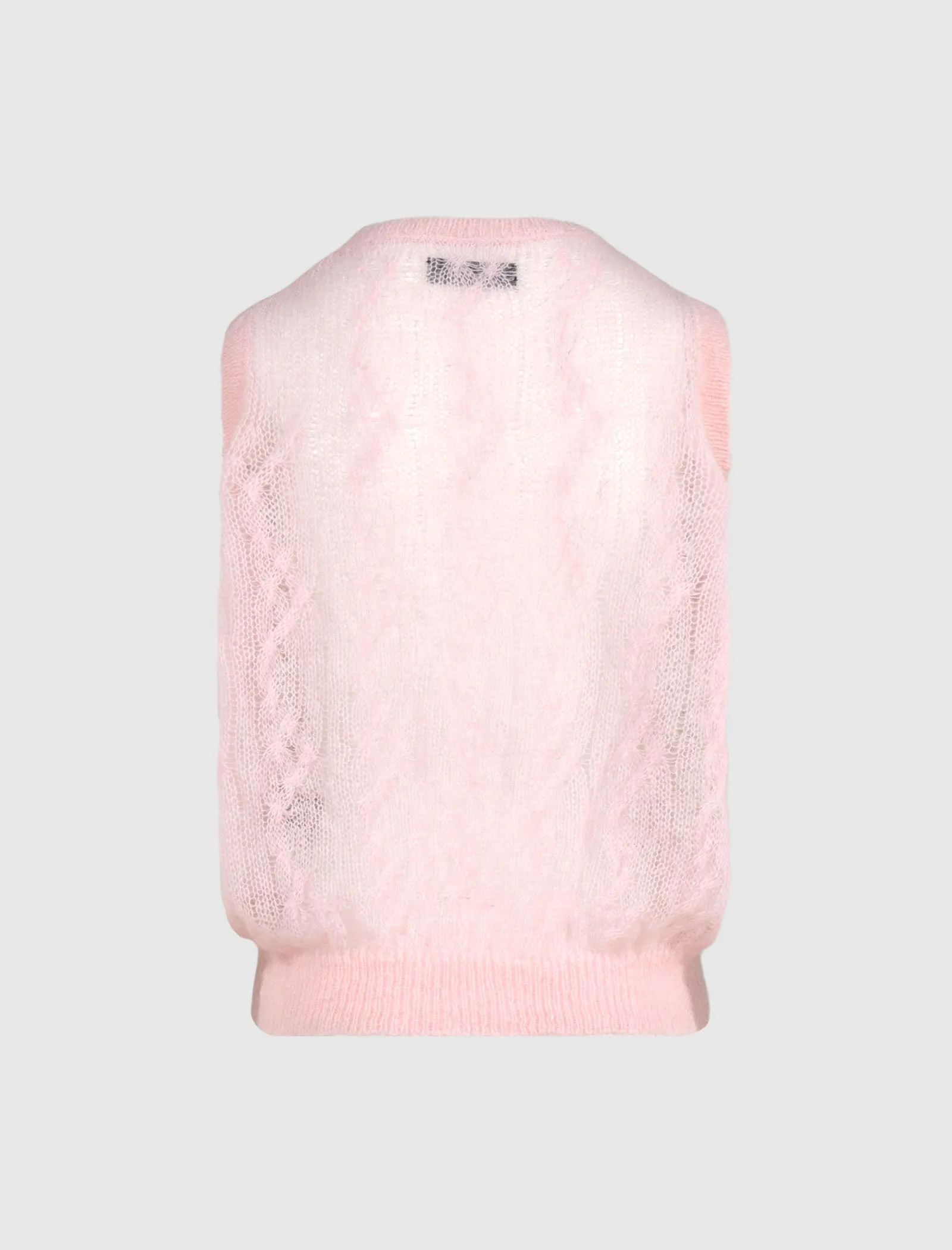 DAMEN OPEN CABLE PULLOVER