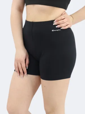 Damen Sportshorts mit Druck, Schwarz