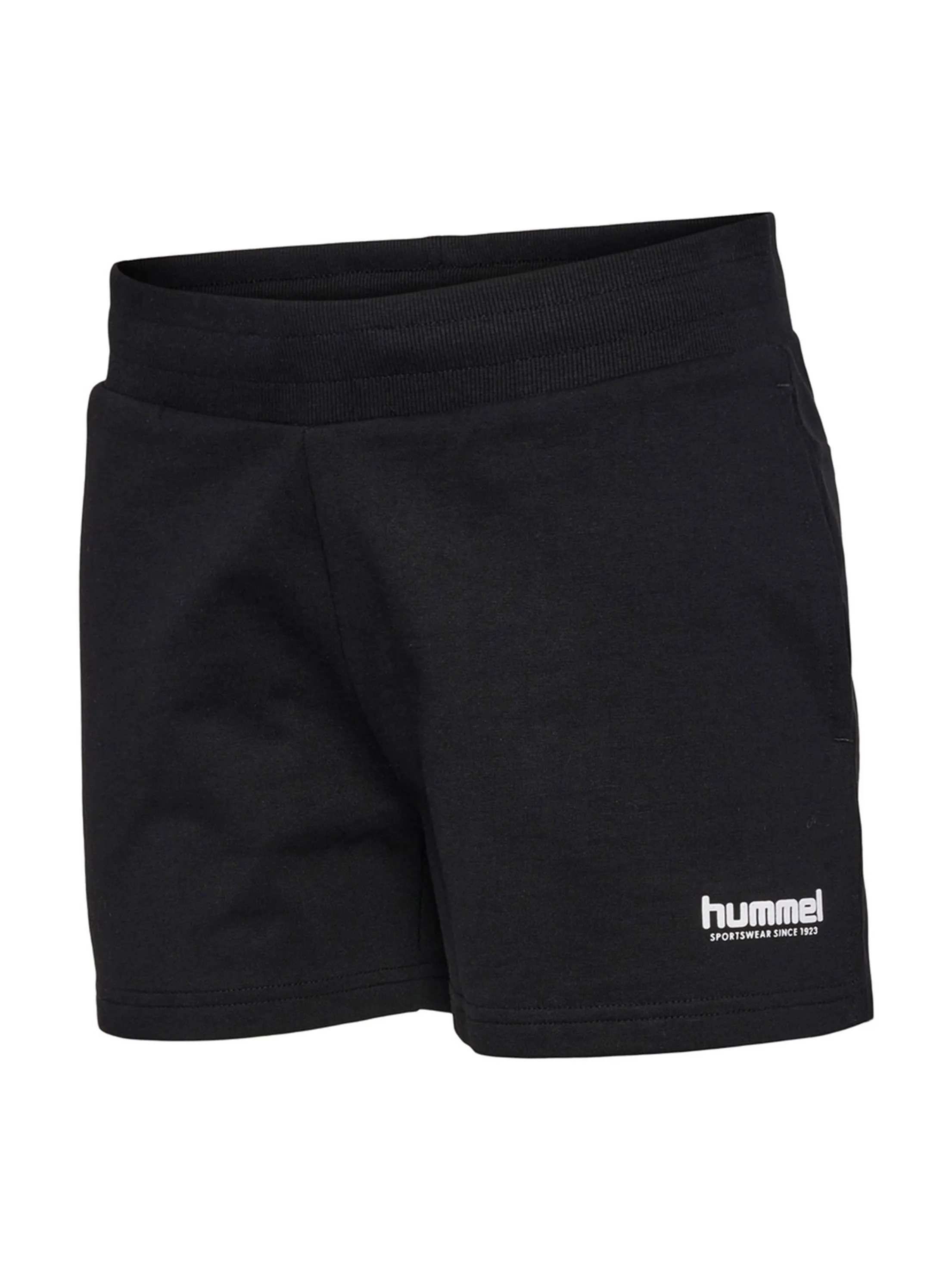 Damen Sportshorts mit Druck, Schwarz